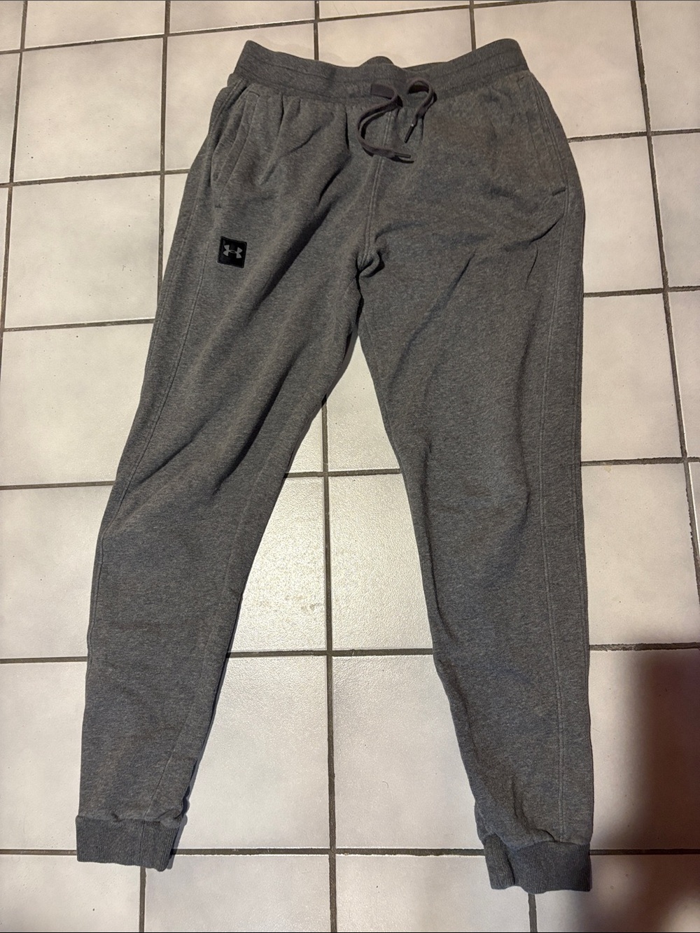 Under Armour Men’s Dark Gray Fleece Joggers